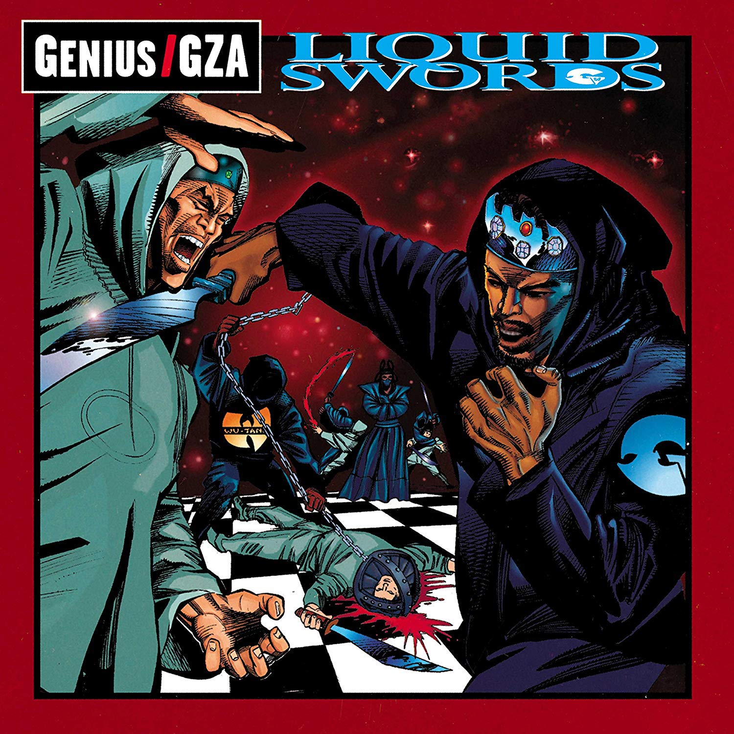 The Genius, GZA - Liquid Swords Vinyl 2LP album cover