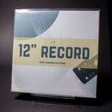 12" Outer Sleeves - Dual Pocket w/ One Flap (Single Sleeve)