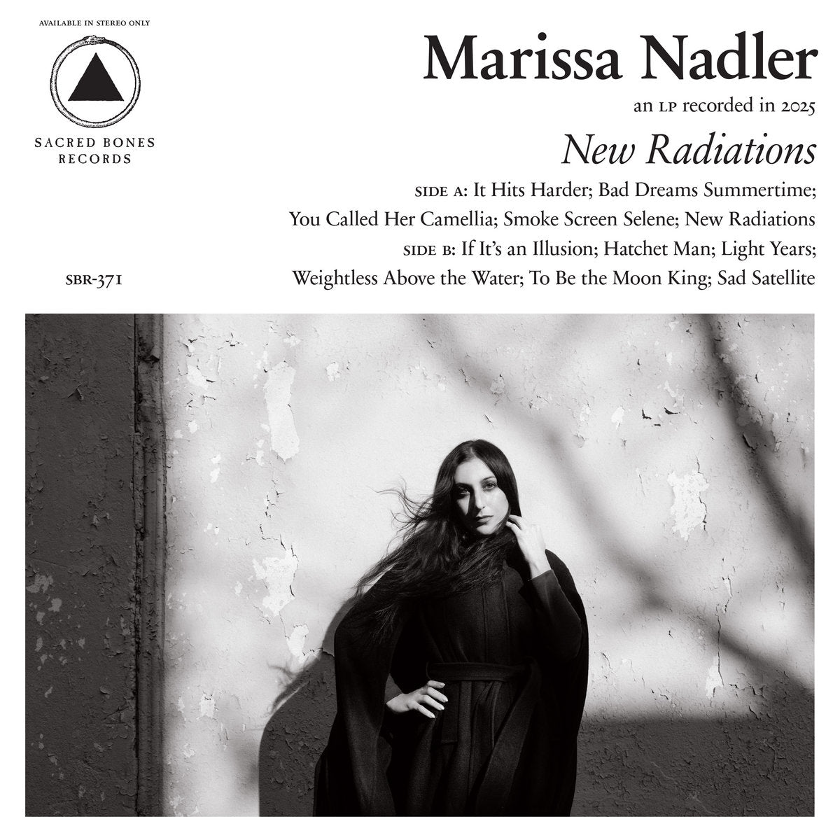 Marissa Nadler - New Radiations (White Vinyl) Vinyl LP album cover