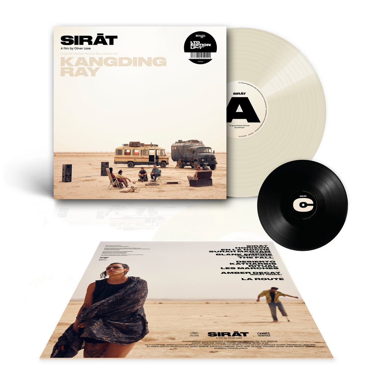 Kangding Ray - SIRĀT (Original Motion Picture Soundtrack) (Cream Vinyl) Vinyl LP