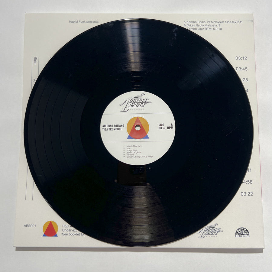 Alfonso Soliano - Tiga Trombone Vinyl LP