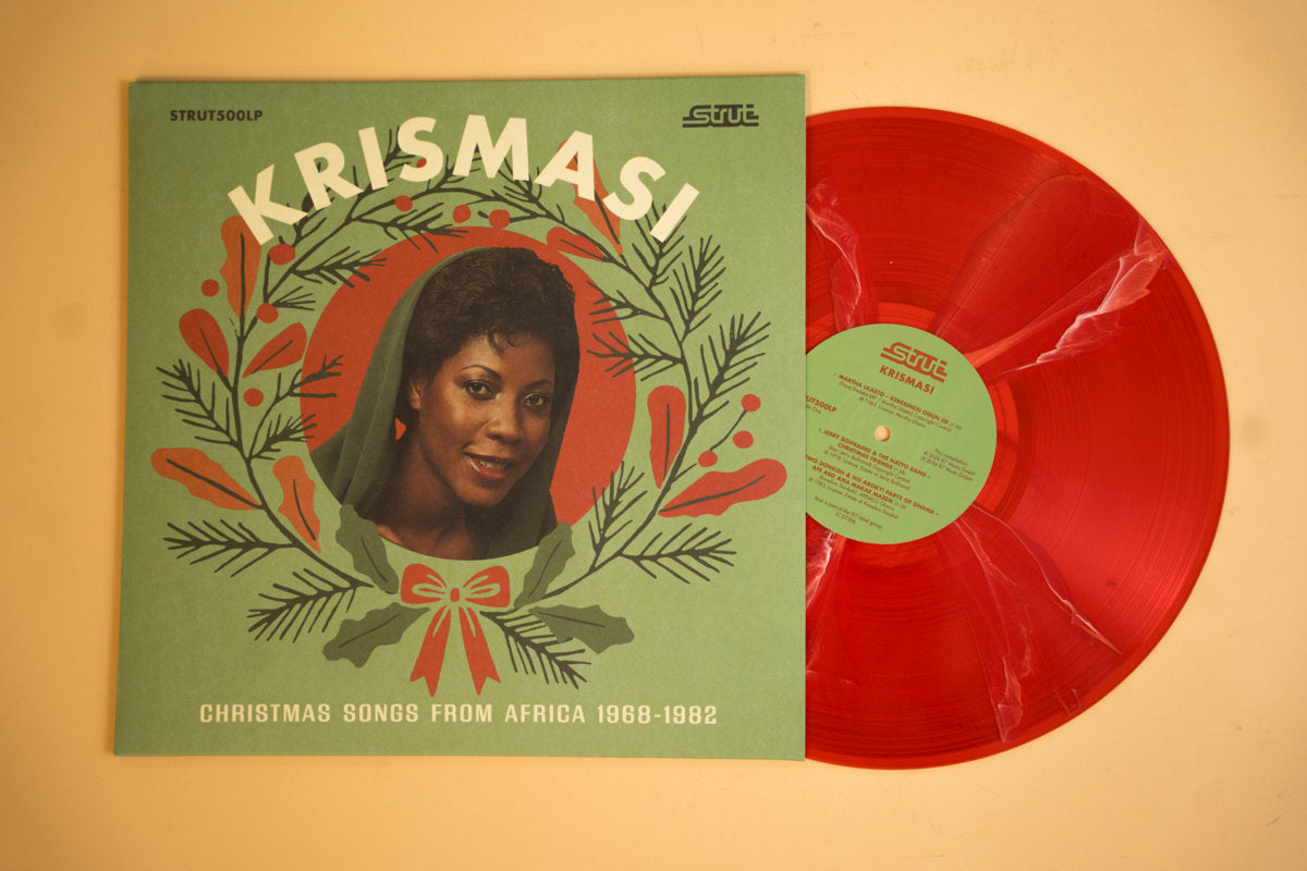 Various - Krismasi: Christmas Songs From Africa 1968-1982 (White/Red Inkplosion Vinyl) Vinyl LP