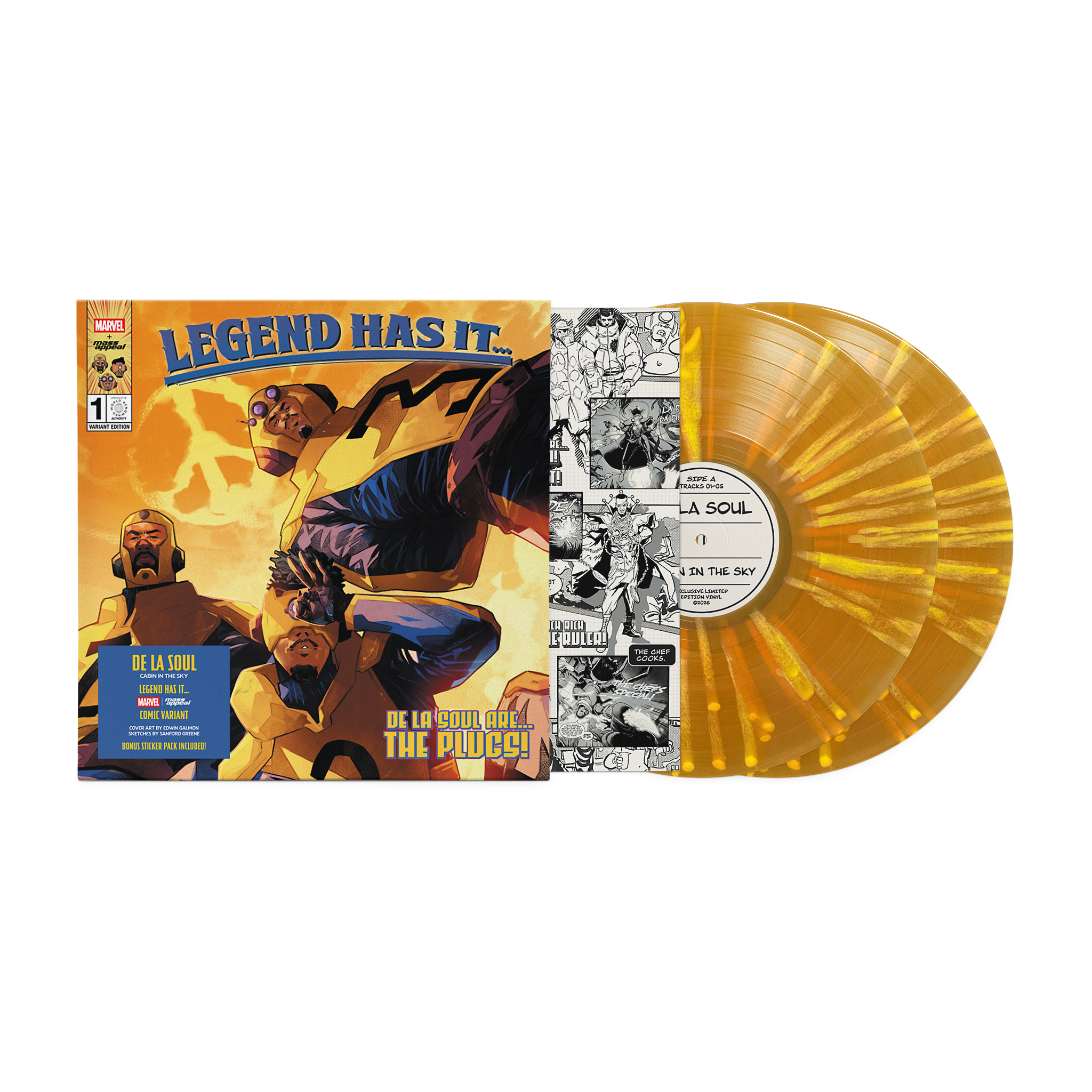 De La Soul - Cabin In The Sky (Marvel Comic Variant) Vinyl 2LP
