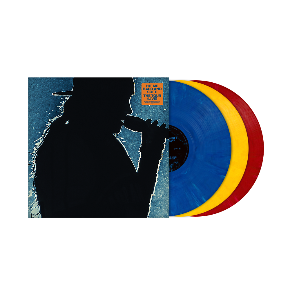 Billie Eilish - Hit Me Hard And Soft: The Tour Live Vinyl LP album cover