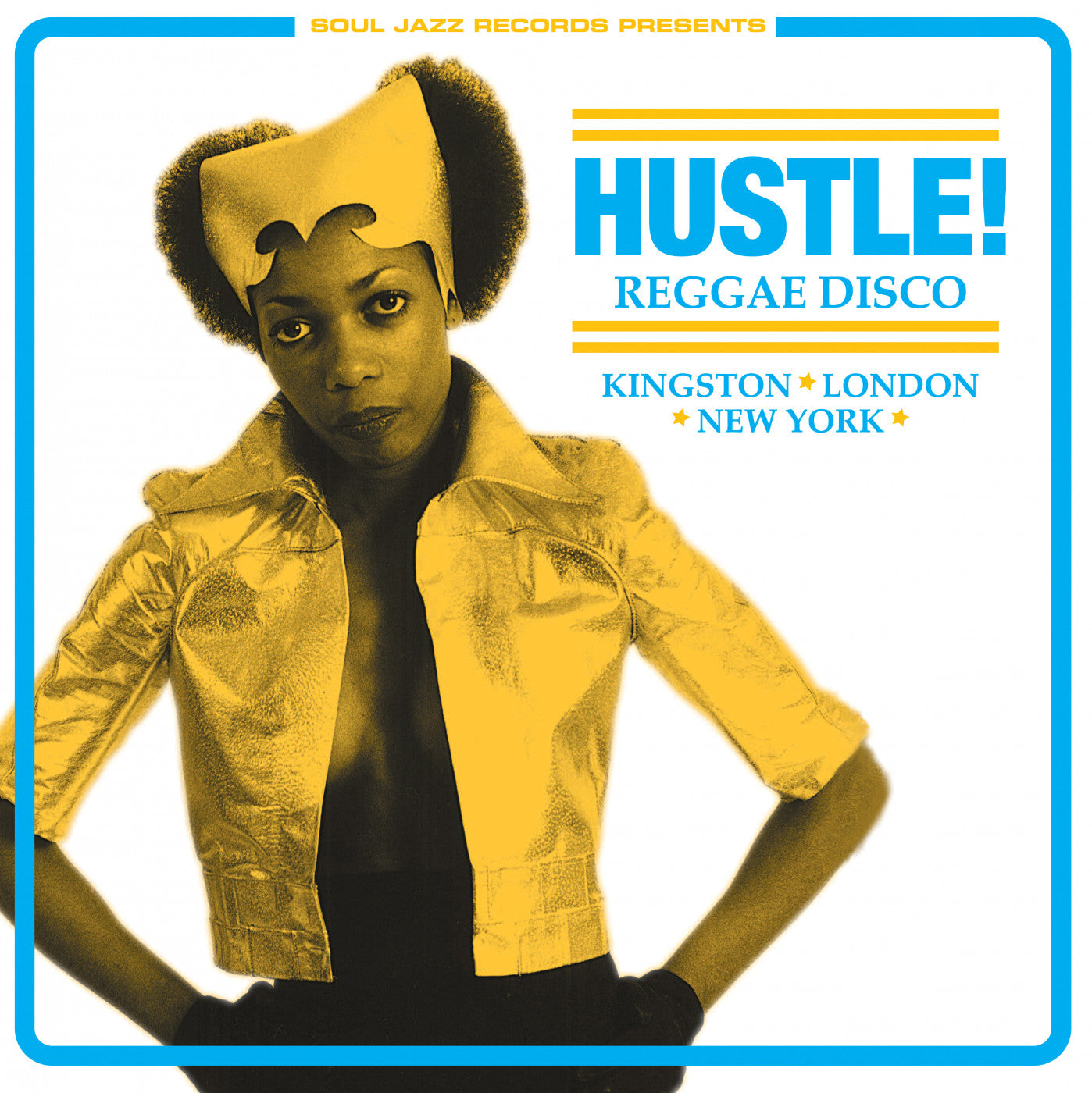 Various - Hustle! Reggae Disco Vinyl 3LP album cover