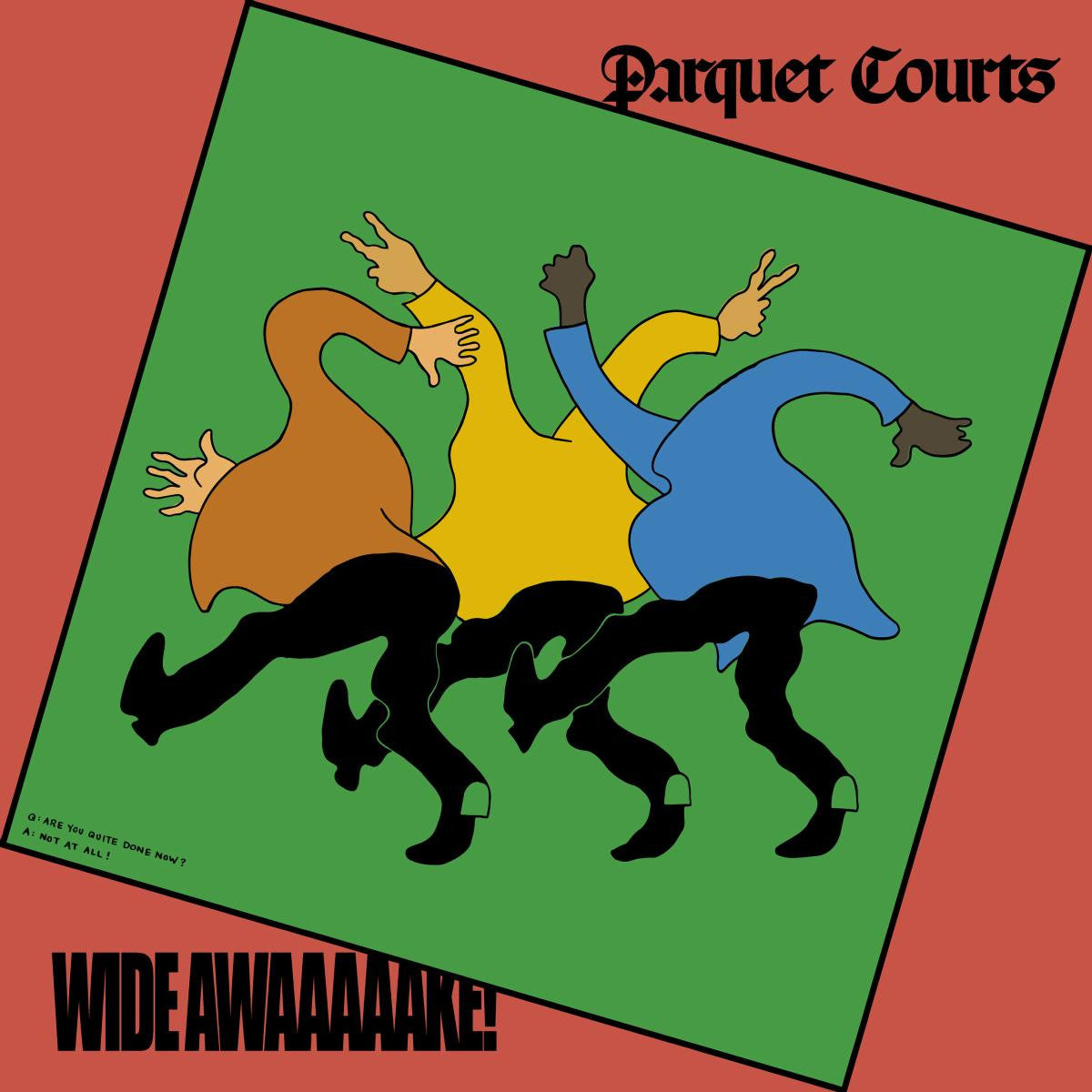 Album Cover of Parquet Courts - Wide Awake! Vinyl LP on Rough Trade