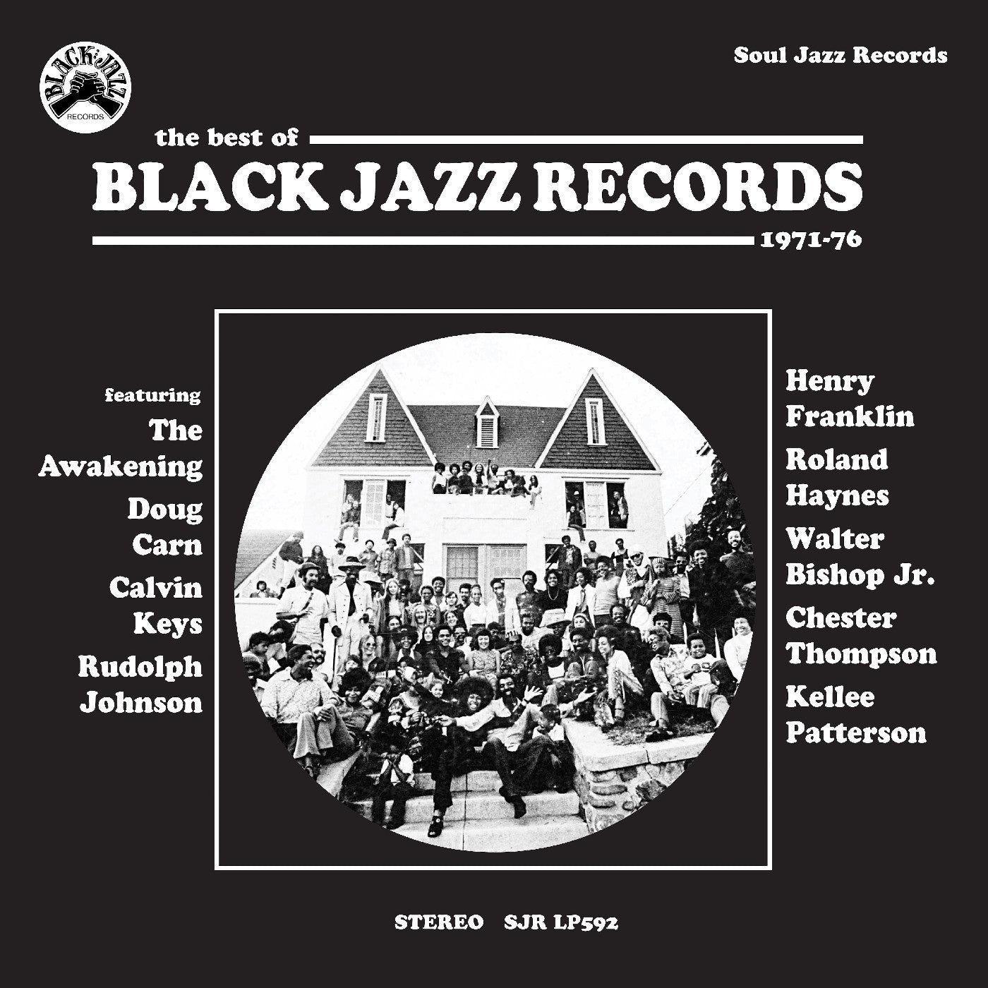 Various - The Best Of Black Jazz Records 1971-76 Vinyl 2LP album cover