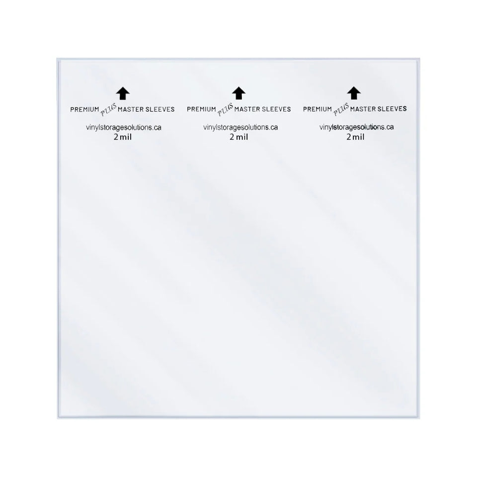12" Rice Paper Inner Sleeves - 2mil (25 Pack)