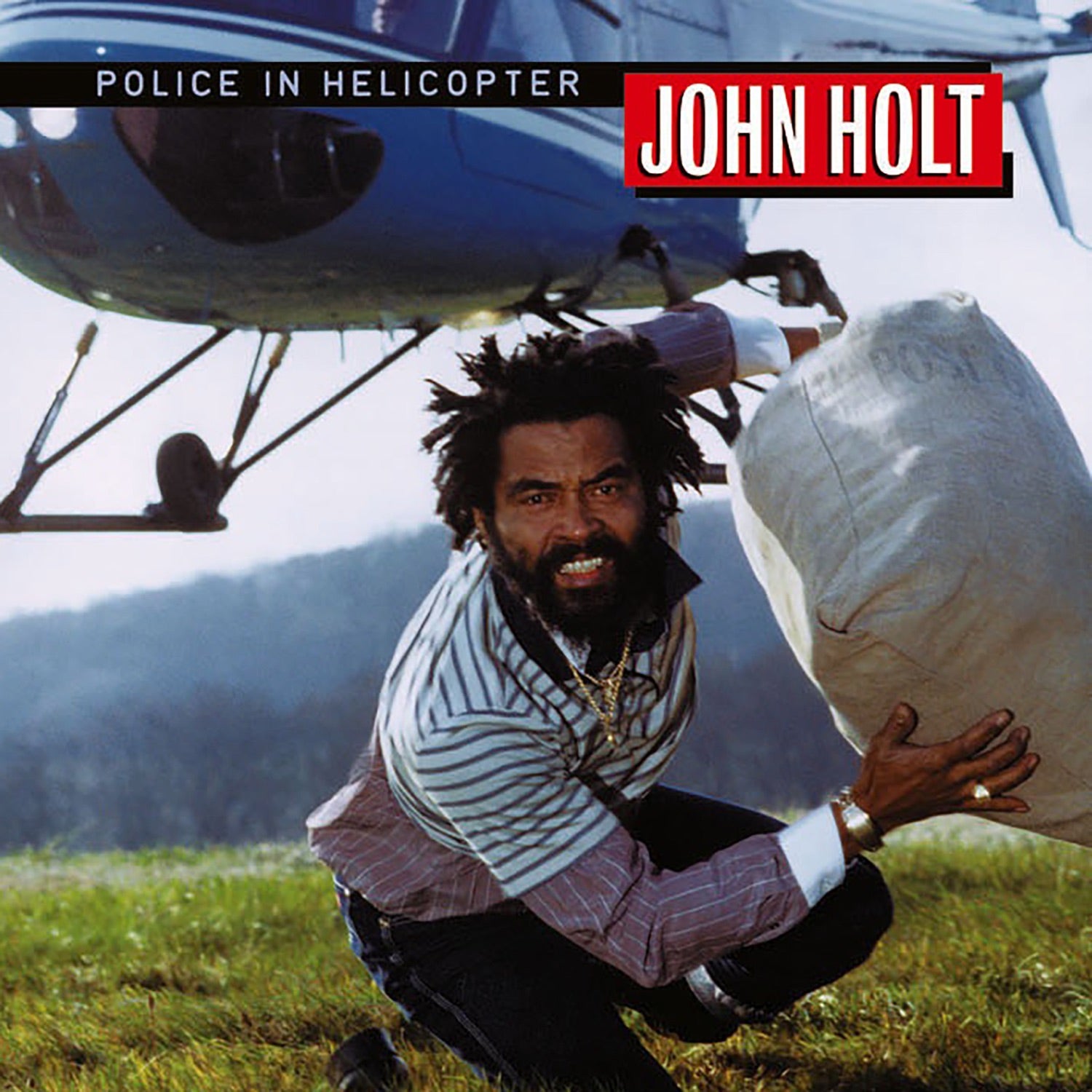 Album Cover of John Holt - Police In Helicopter Vinyl LP on Greensleeves Records