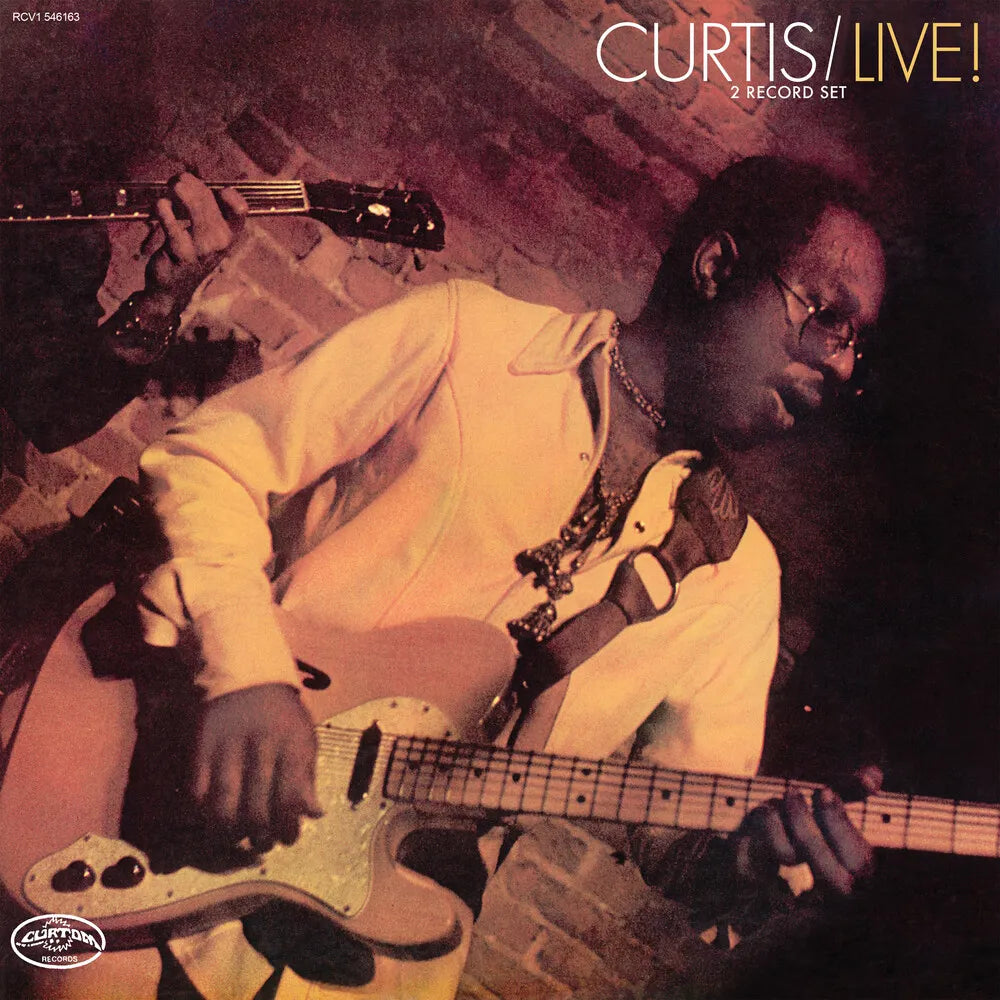 Curtis Mayfield - Curtis / Live! Vinyl 2LP album cover