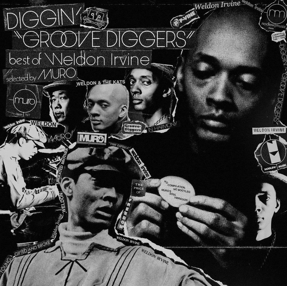 Weldon Irvine - Diggin' "Groove Diggers" Best Of Weldon Irvine Selected By Muro Vinyl LP album cover