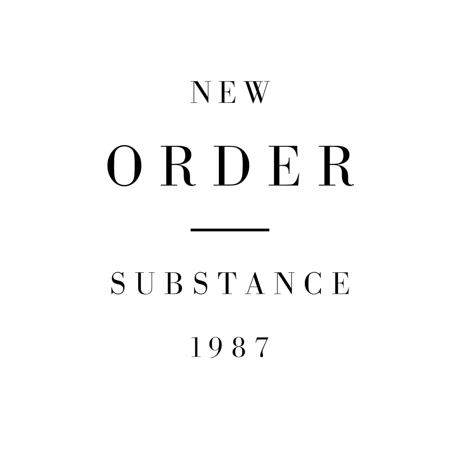 New Order - Substance Vinyl 2LP album cover