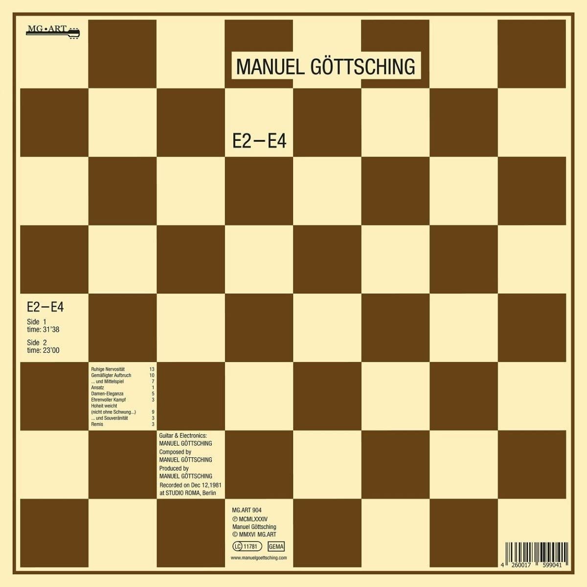 Manuel Göttsching - E2–E4 Vinyl LP album cover