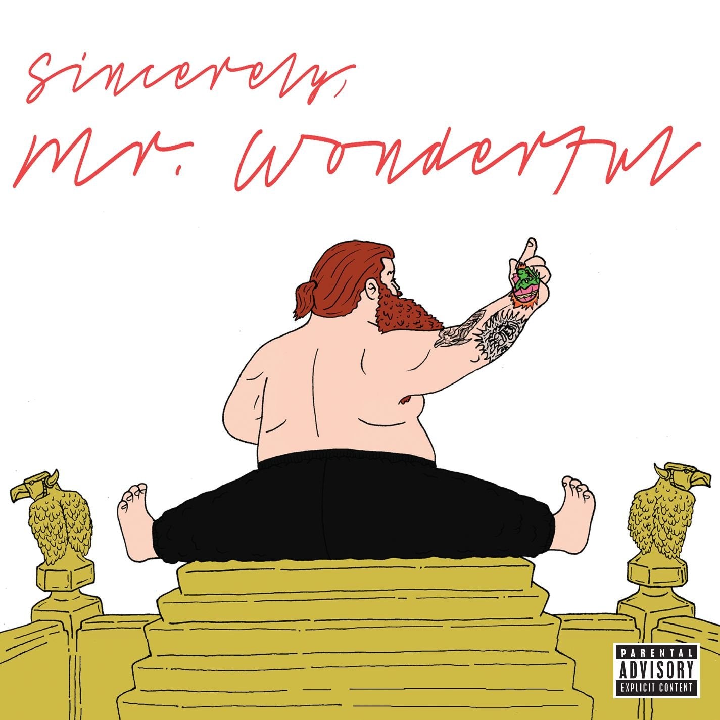 Action Bronson - Mr. Wonderful Vinyl LP album cover