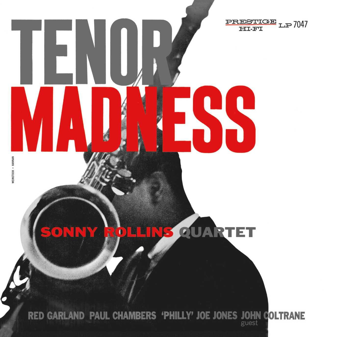 Sonny Rollins Quartet - Tenor Madness Vinyl LP album cover