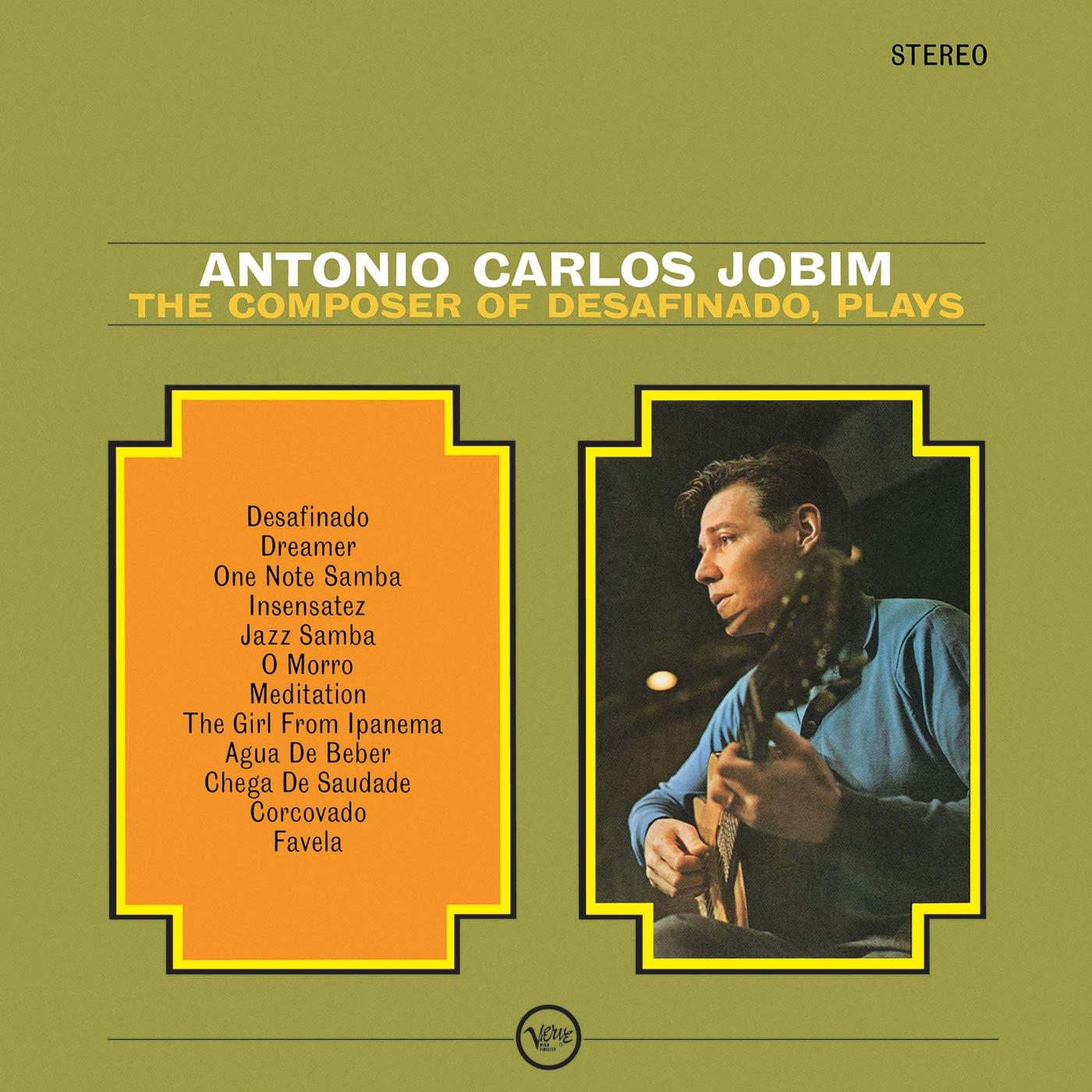Antonio Carlos Jobim - The Composer Of Desafinado, Plays Vinyl LP album cover