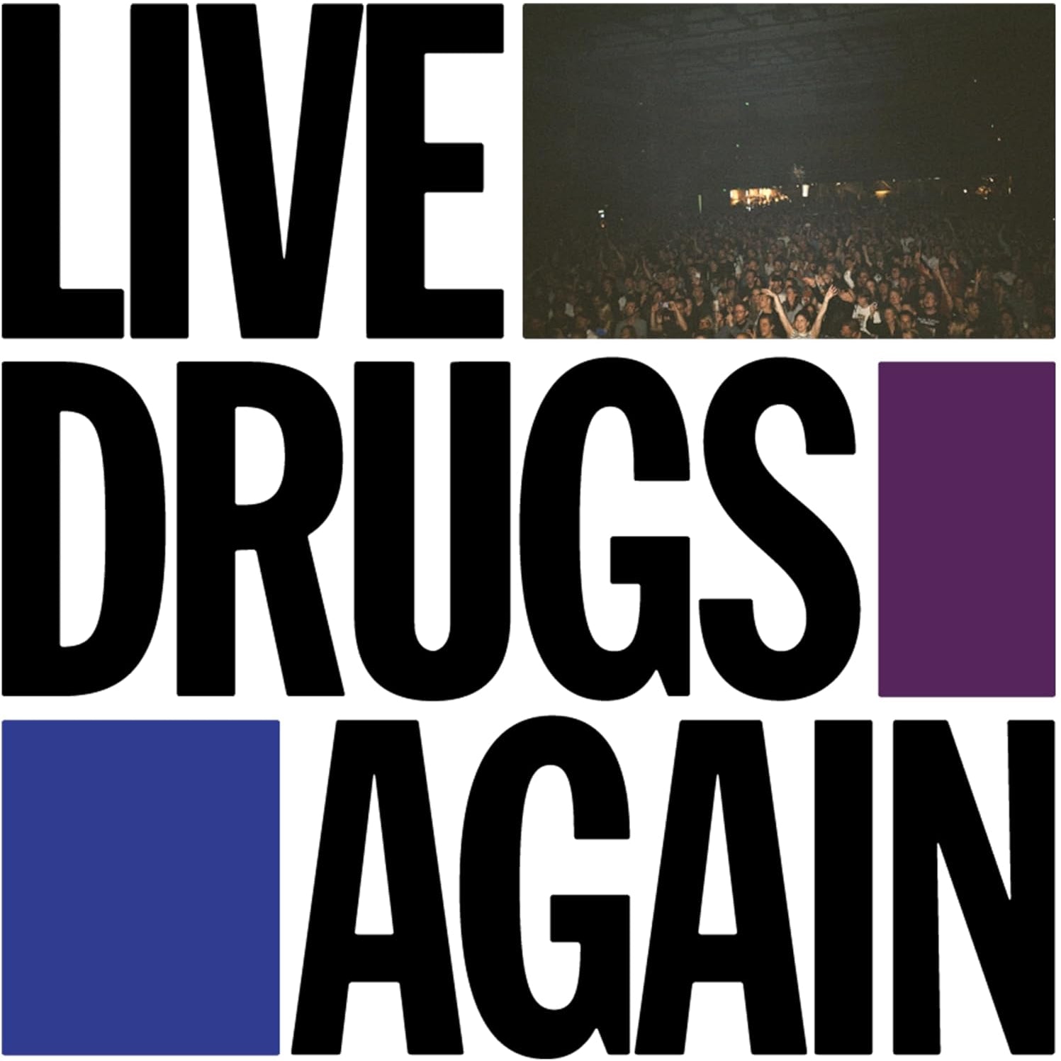 The War On Drugs - Live Drugs Again Vinyl 2LP album cover