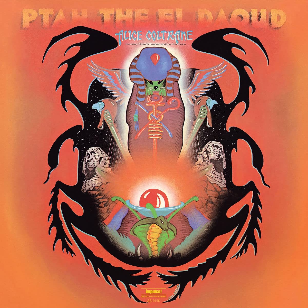 Alice Coltrane, Pharoah Sanders, Joe Henderson - Ptah, The El Daoud Vinyl LP album cover