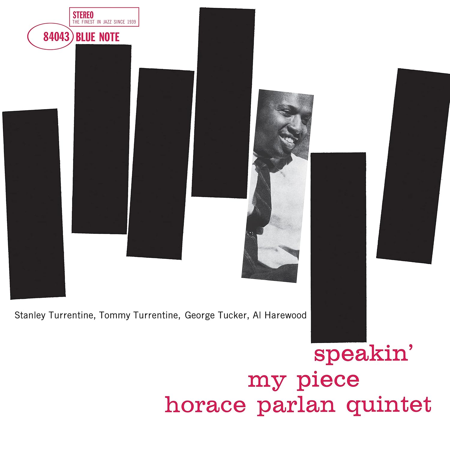 Horace Parlan Quintet - Speakin' My Piece Vinyl LP album cover