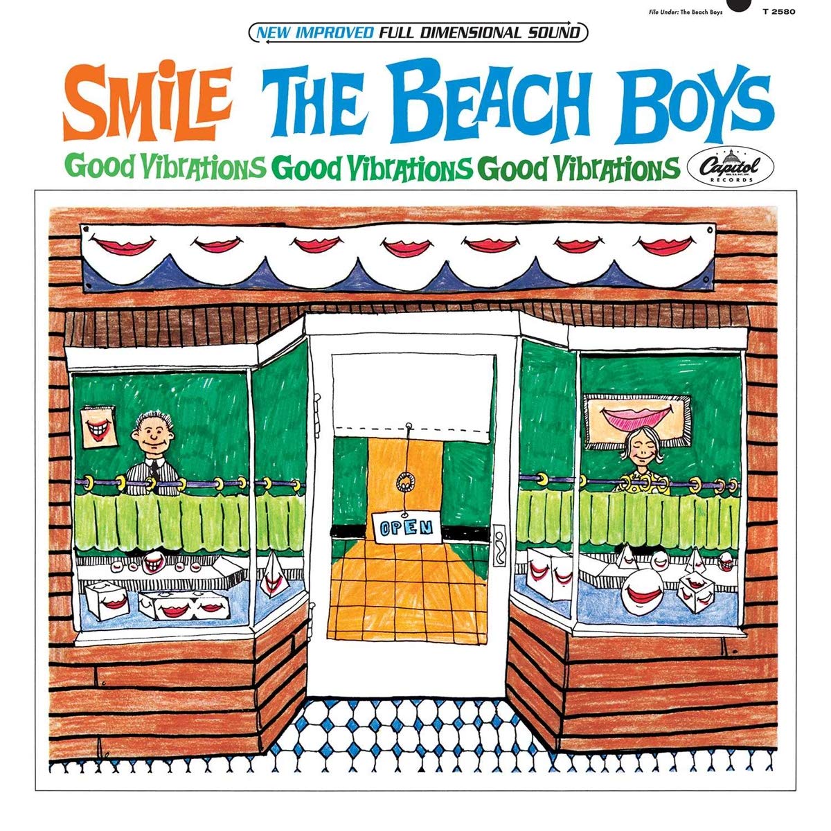 The Beach Boys - The Smile Sessions Vinyl 2LP album cover
