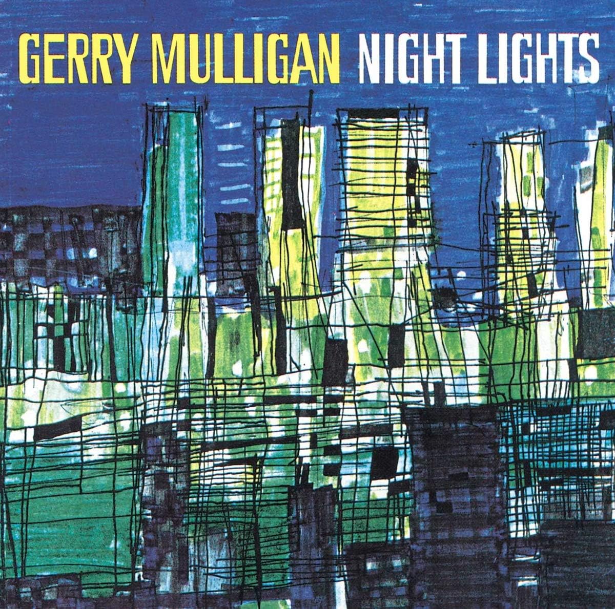 Gerry Mulligan - Night Lights (Philips Acoustic Sounds Series) Vinyl LP album cover