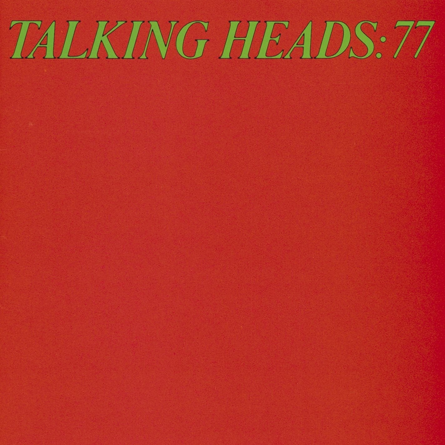 Talking Heads - Talking Heads: 77 Vinyl LP album cover