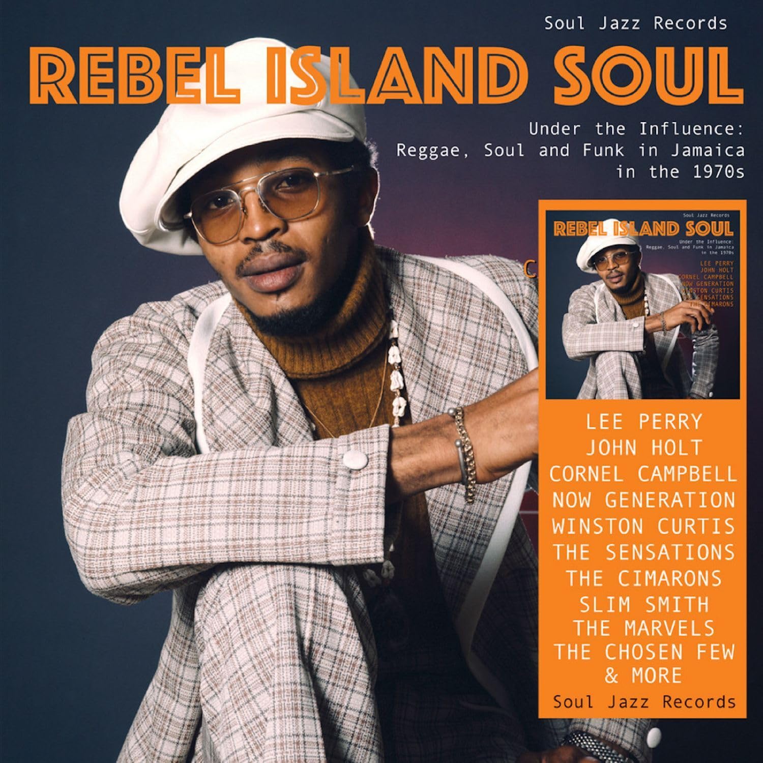 Various - Rebel Island Soul Vinyl 2LP album cover