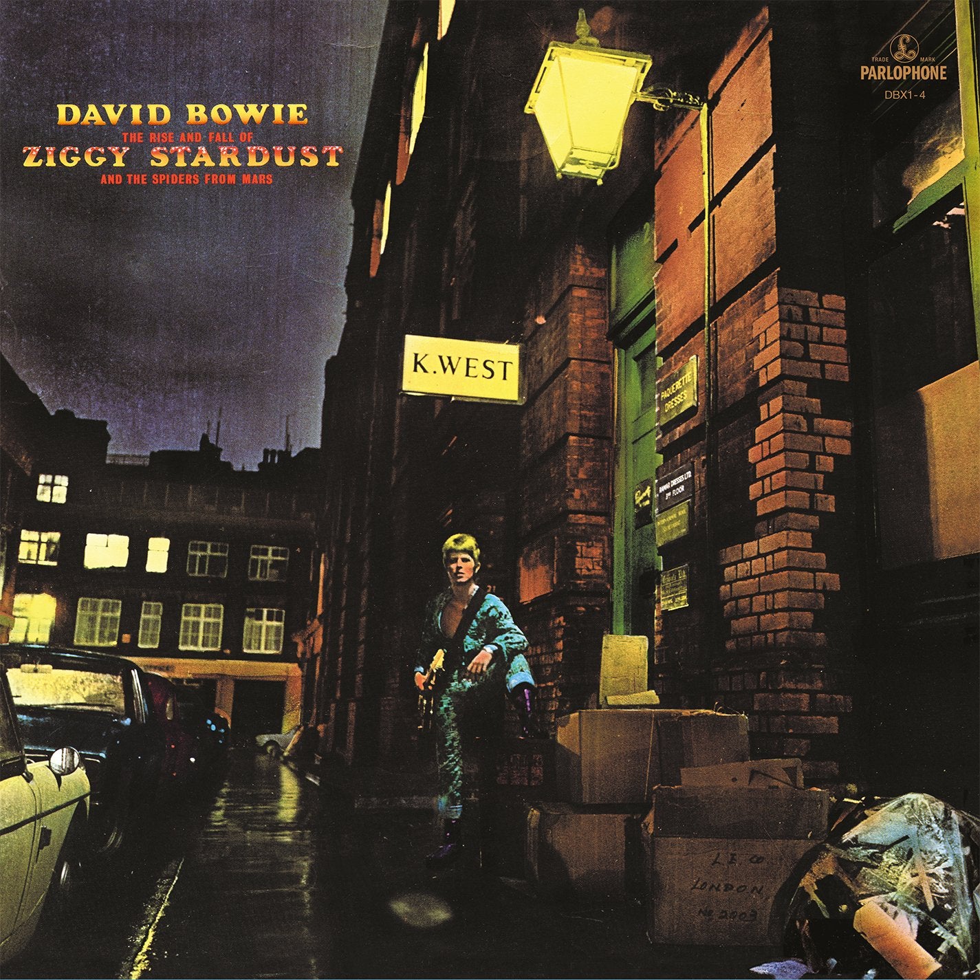 David Bowie - The Rise And Fall Of Ziggy Stardust And The Spiders From Mars Vinyl LP album cover
