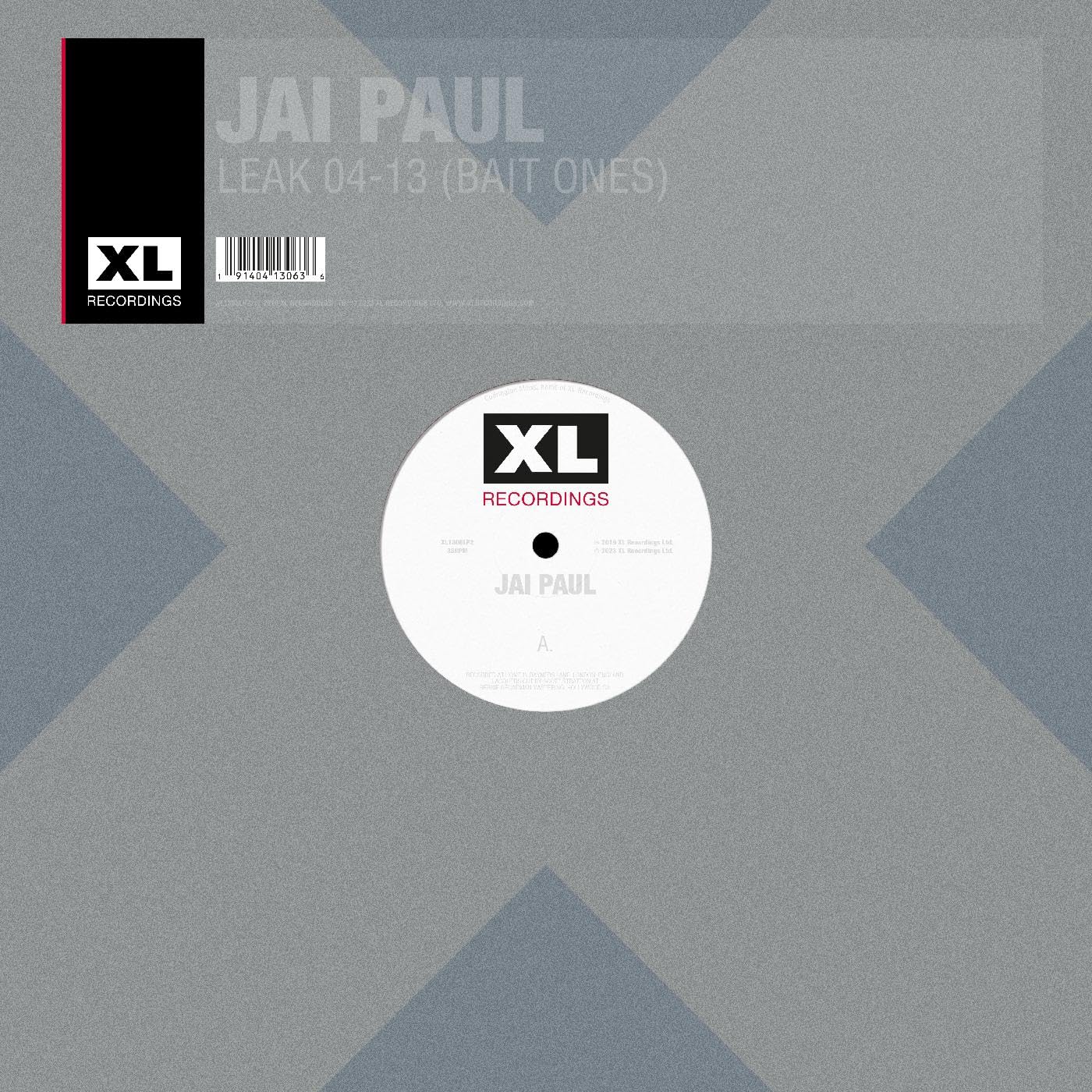 Jai Paul - Leak 04-13 (Bait Ones) Vinyl LP album cover