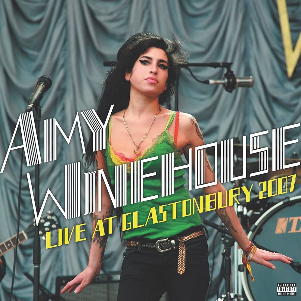 Amy Winehouse - Live At Glastonbury 2007 Vinyl 2LP album cover