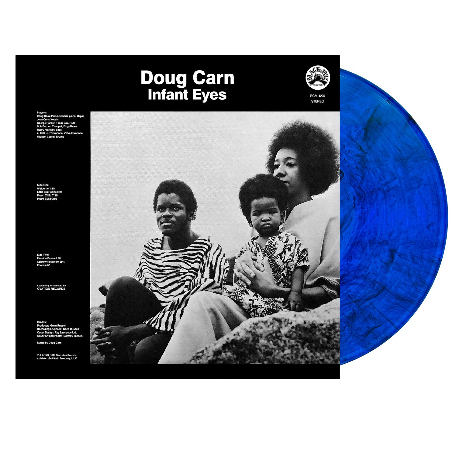 Doug Carn - Infant Eyes (Blue w/ Black Swirl Vinyl) Vinyl LP