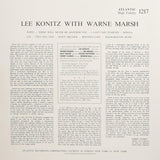 Lee Konitz with Warne Marsh - Lee Konitz With Warne Marsh (Speakers Corner) Vinyl LP