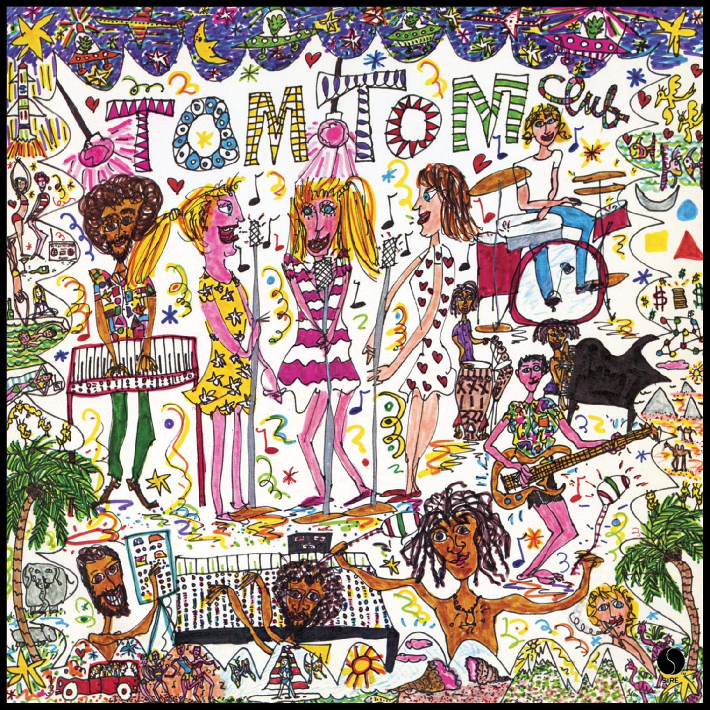 Tom Tom Club - Tom Tom Club Vinyl LP album cover