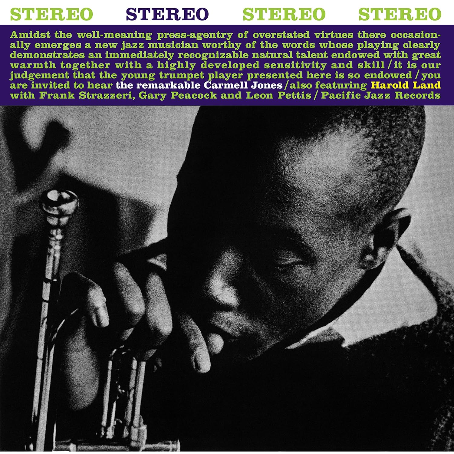 Carmell Jones, Harold Land - The Remarkable Carmell Jones (Blue Note Tone Poet Series) Vinyl LP album cover