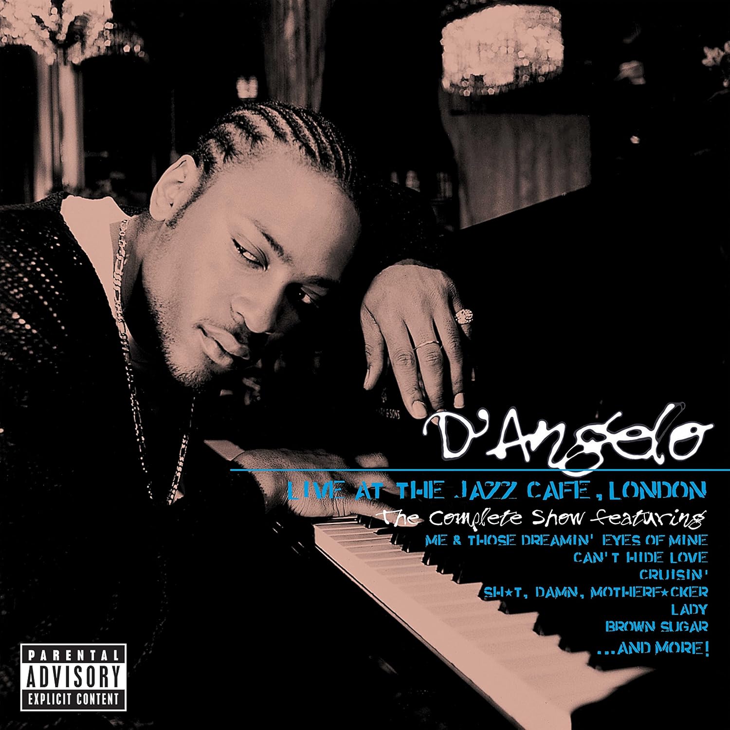 D'Angelo - Live At The Jazz Cafe, London: The Complete Show Vinyl 2LP album cover