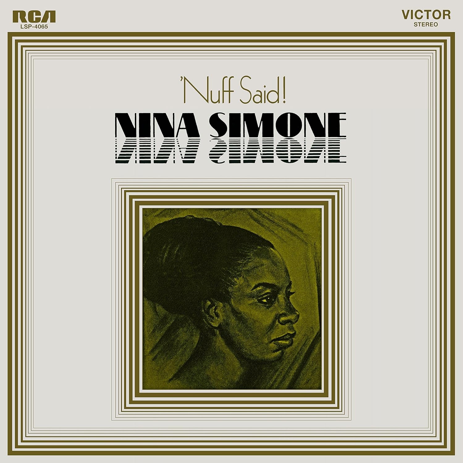Album Cover of Nina Simone - 'Nuff Said! Vinyl LP on RCA Victor