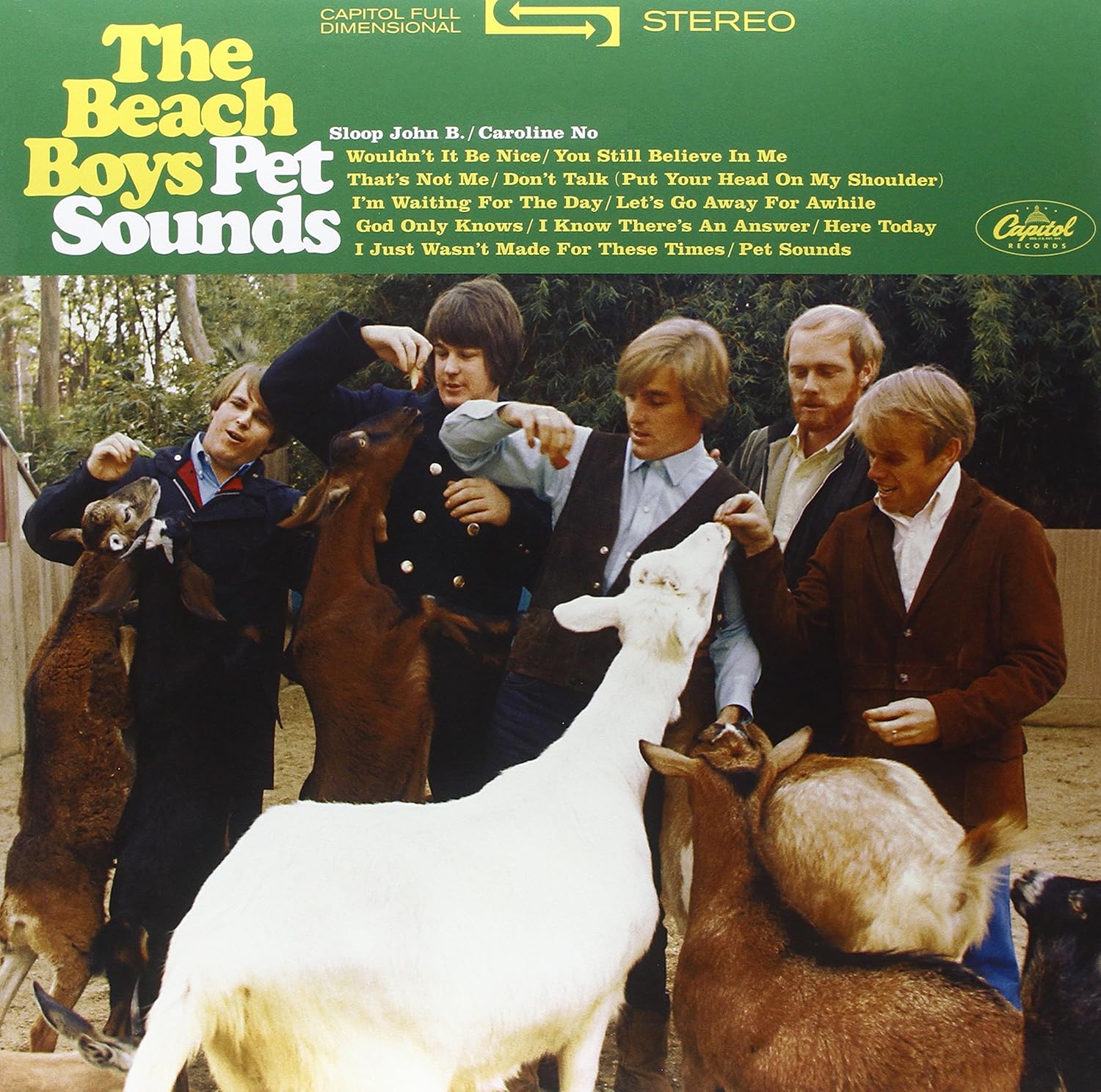 The Beach Boys - Pet Sounds Vinyl LP album cover