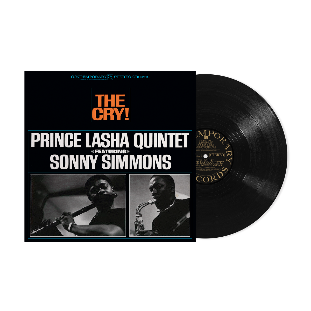 Prince Lasha Quintet, Sonny Simmons - The Cry! (Contemporary Records Acoustic Sounds Series) Vinyl LP