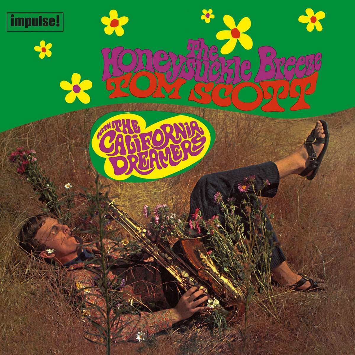 Album Cover of Tom Scott, The California Dreamers - The Honeysuckle Breeze Vinyl LP on Impulse!