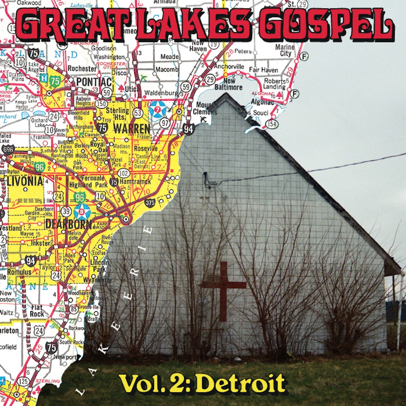 Various - Great Lakes Gospel - Vol. 2: Detroit Vinyl LP album cover