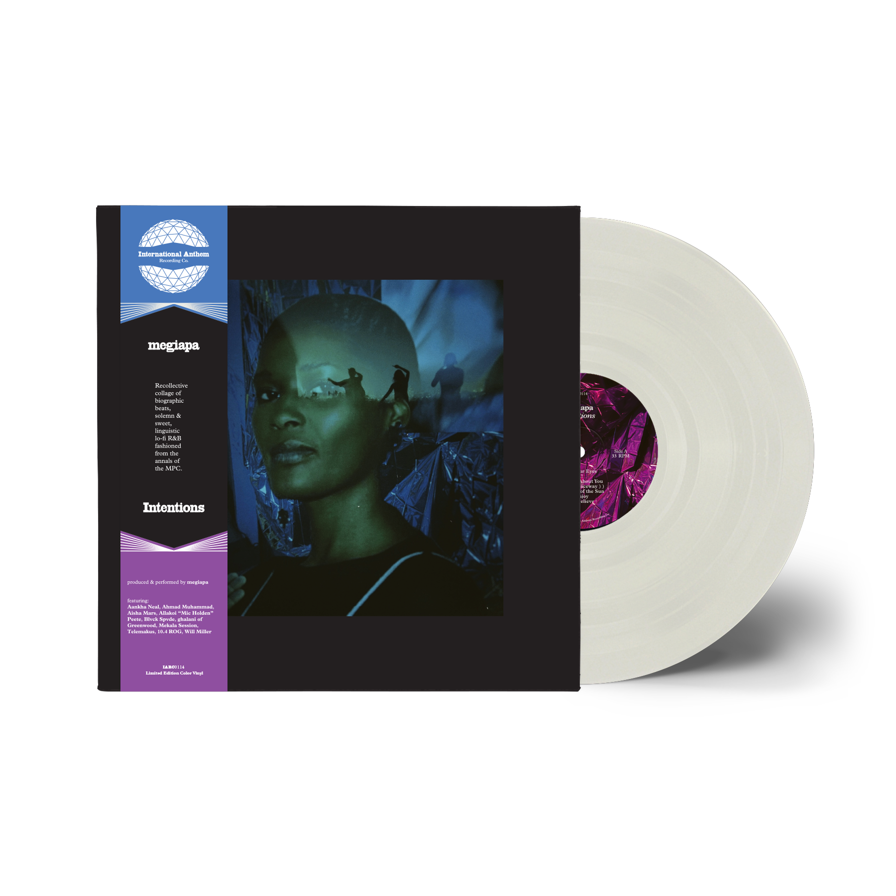 megiapa - Intentions (Crystal Clear Vinyl) Vinyl LP