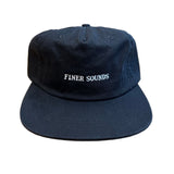 Finer Type Cap - Black