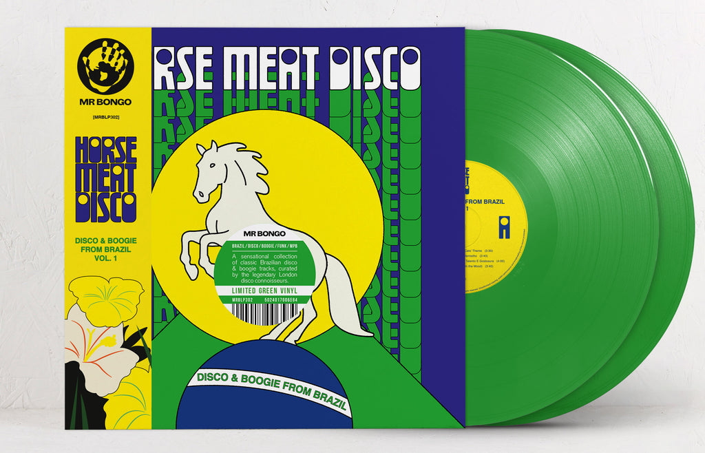 Horse Meat Disco - Disco & Boogie From Brazil Vol.1 (Limited Green Vinyl) Vinyl 2LP