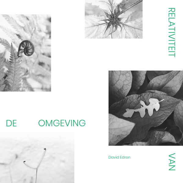 Album Cover of David Edren - Relativiteit Van De Omgeving Vinyl LP on Not Not Fun Records