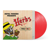 MF Doom -  Metal Fingers Presents: Special Herbs Vol. 5 & 6 (Apple Red Vinyl) Vinyl 2LP