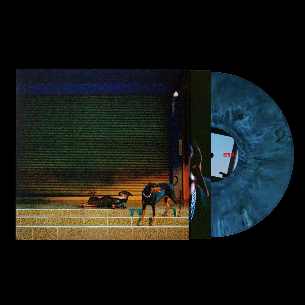 Overmono - Pure Devotion (Blue & White Marble Vinyl) Vinyl LP