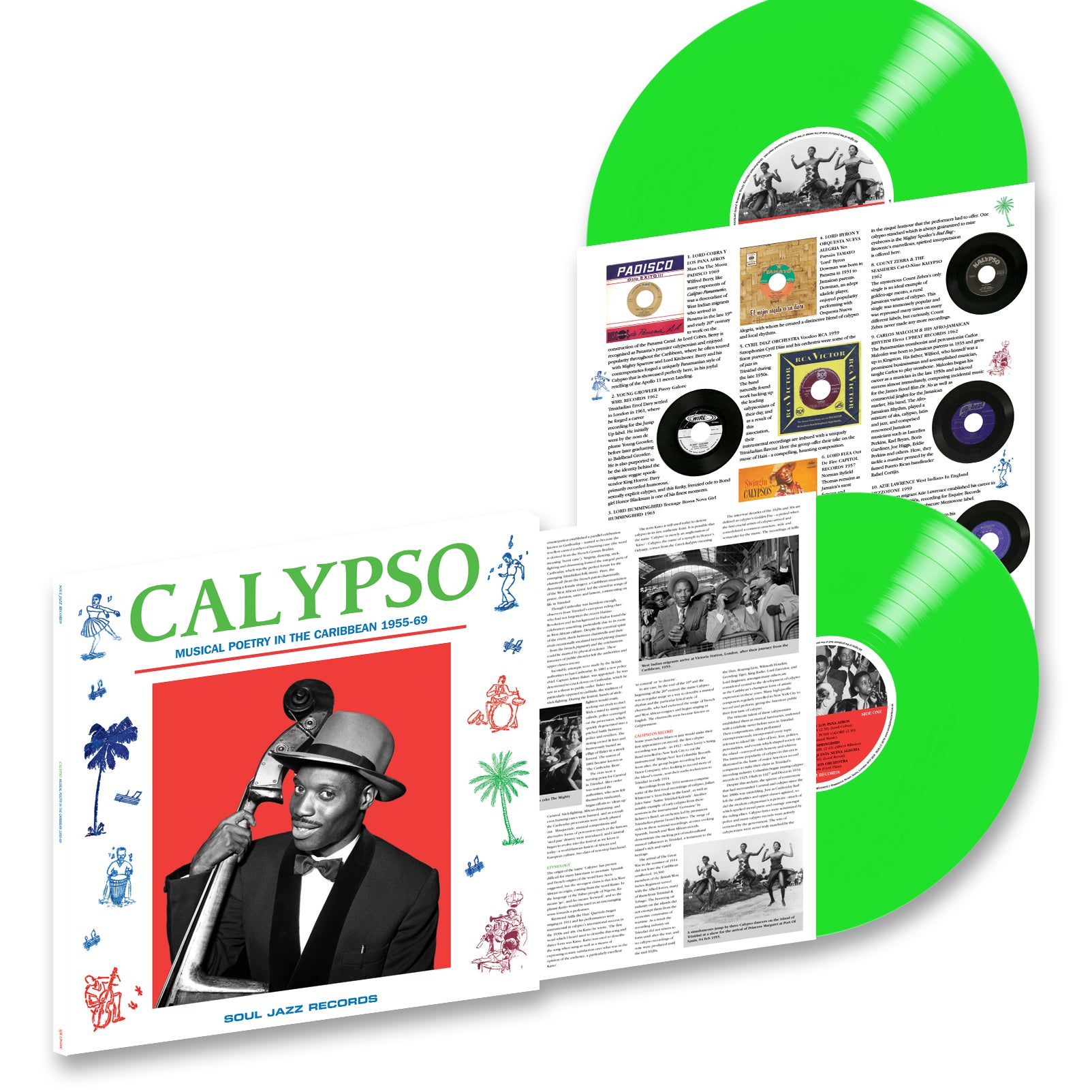 Various - Calypso: Musical Poetry In The Caribbean 1955-69 Vinyl 2LP