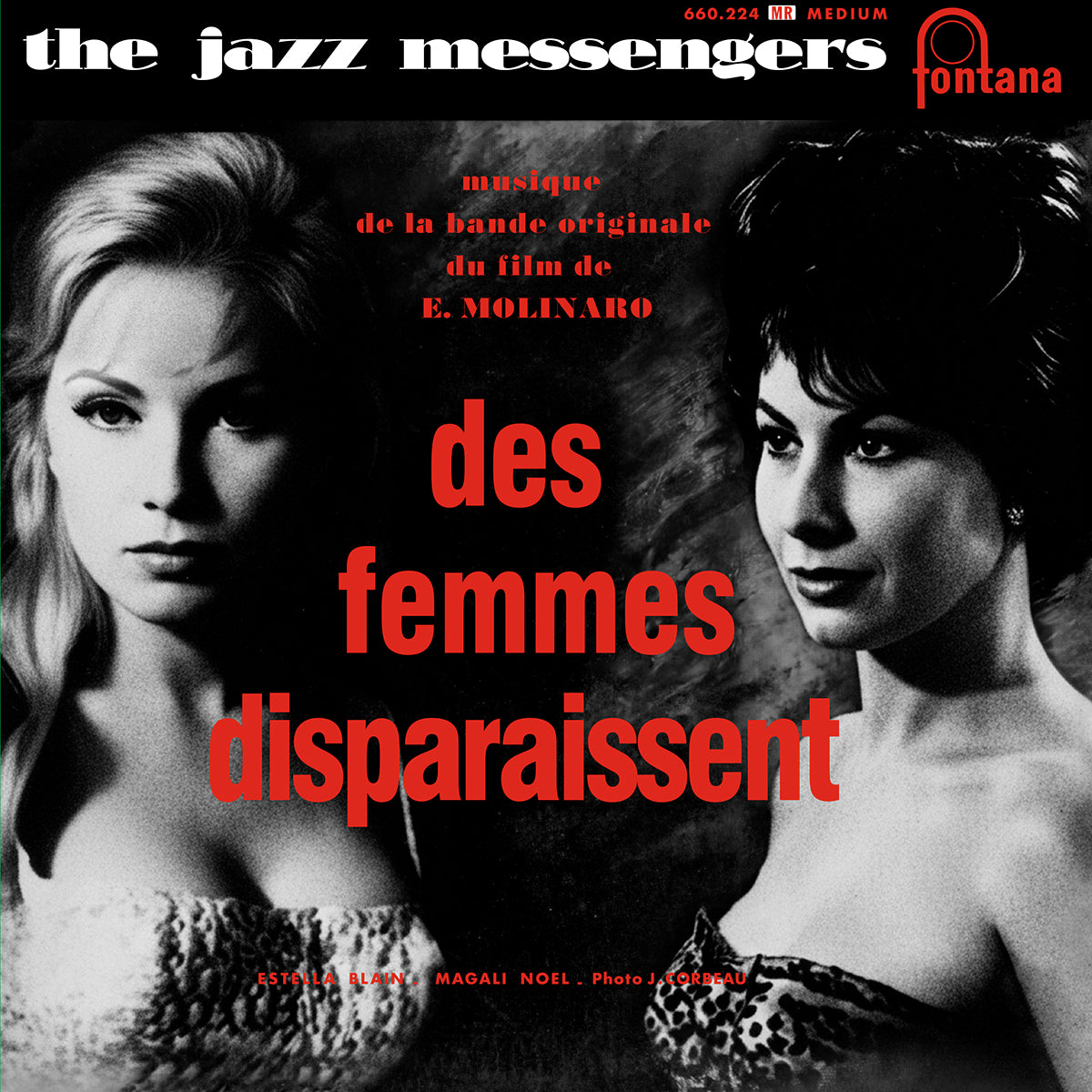 Art Blakey & The Jazz Messengers - Des Femmes Disparaissent Vinyl LP album cover