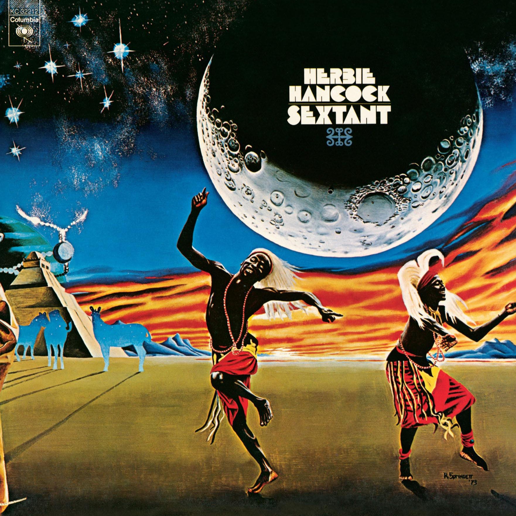 Album Cover of Herbie Hancock - Sextant Vinyl LP on Columbia