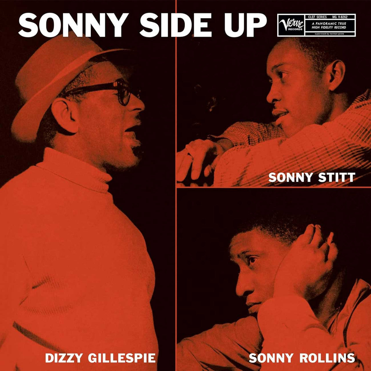 Dizzy Gillespie, Sonny Stitt, Sonny Rollins - Sonny Side Up Vinyl LP album cover